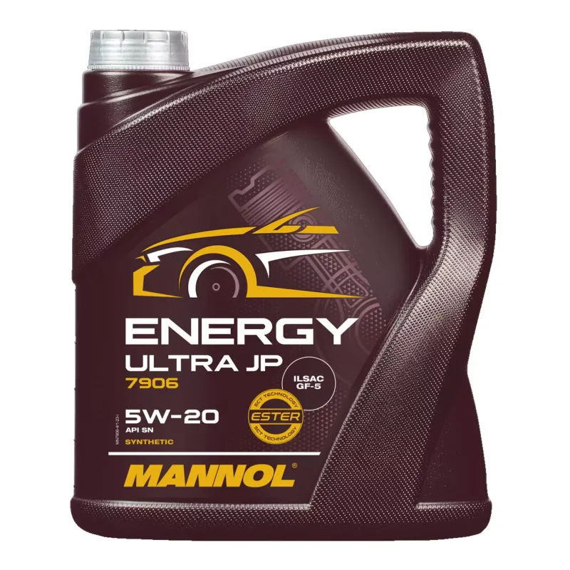 Моторна олива MANNOL ENERGY ULTRA JP SAE 5W-20 4л (MN7906-4)