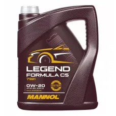 Моторна олива MANNOL LEGEND FORMULA 0W-20 5л (MN7921-5)