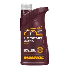 Моторна олива MANNOL LEGEND ULTRA 0W-20 1л (MN7918-1)