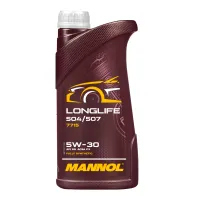 Моторна олива MANNOL LONGLIFE 504/507 5W-30 1л (MN7715-1ME)