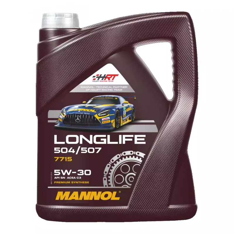 Моторна олива MANNOL LONGLIFE 504/507 5W-30 5л (MN7715-5)