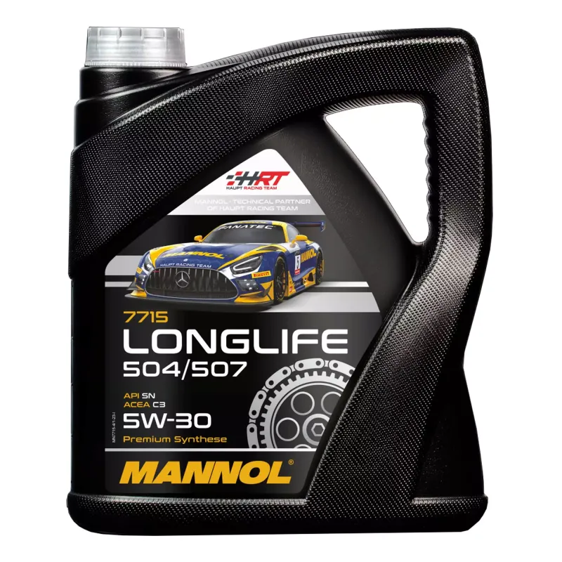 Моторна олива MANNOL LONGLIFE 504/507 SAE 5W-30 4л (MN7715-4)