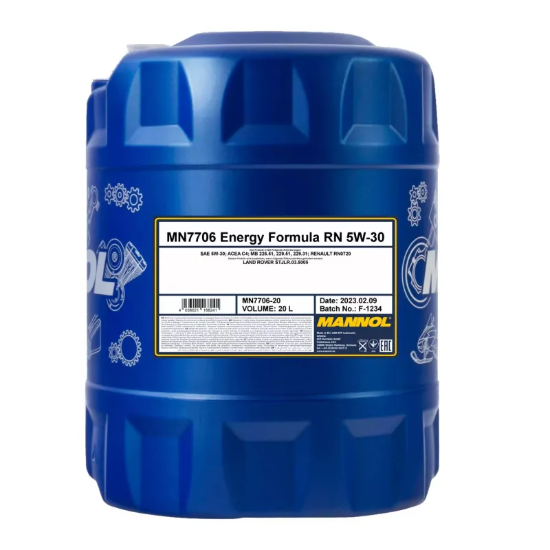 Моторна олива MANNOL O.E.M. 5W-30 20л (MN7706-20)