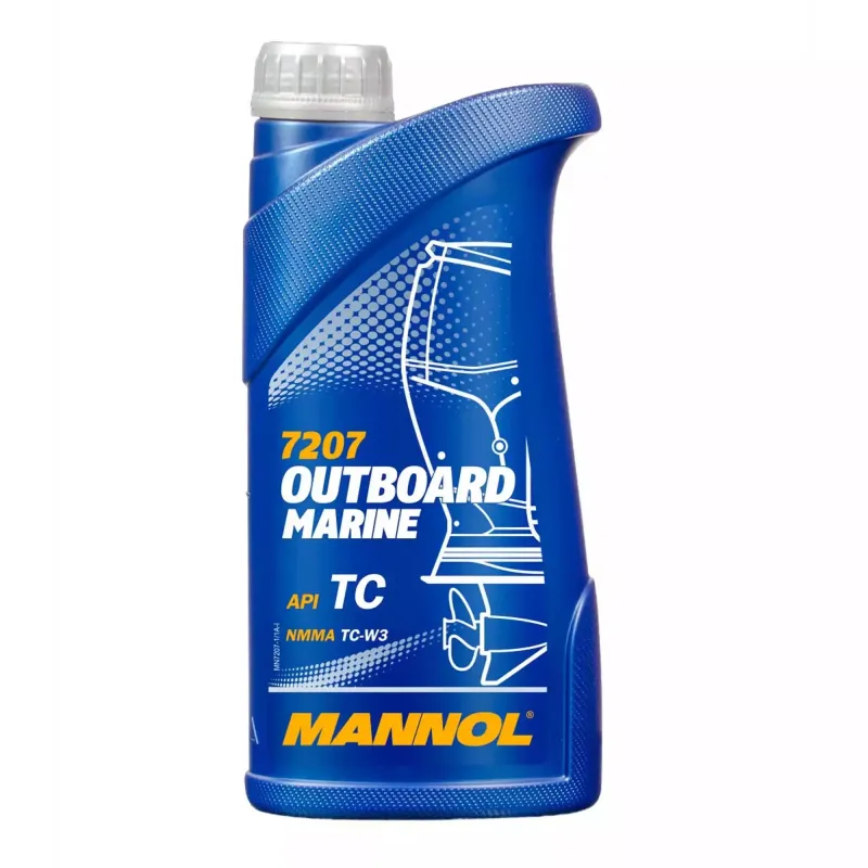 Моторна олива MANNOL OUTBOARD MARINE TC-W3 1л (MN7207-1)