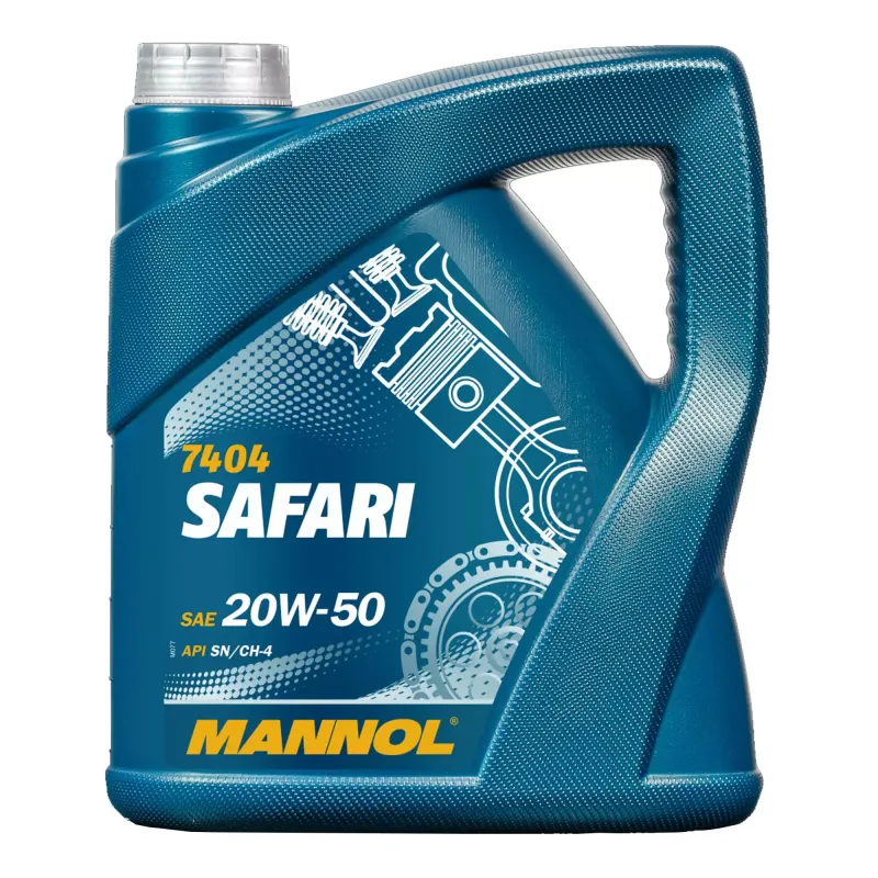 Моторна олива MANNOL SAFARI SAE 20W-50 4л (MN7404-4)