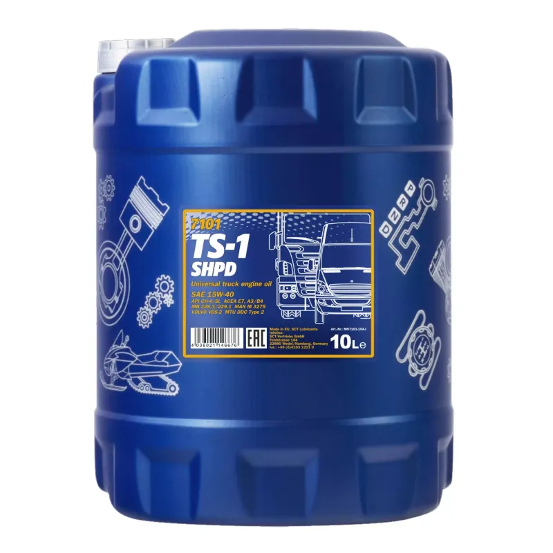 Моторна олива MANNOL TS-1 SHPD 15W-40 10л (MN7101-10)