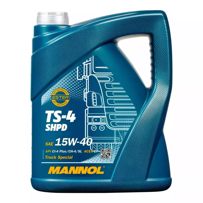 Моторна олива MANNOL TS-4 EXTRA SHPD 15W-40 5л (MN7104-5)