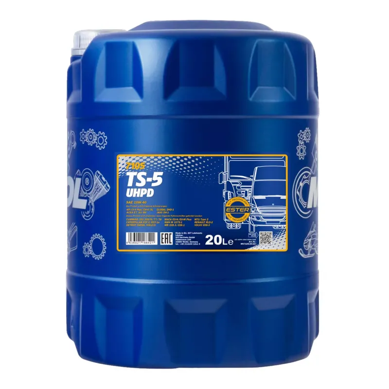 Моторна олива MANNOL TS-5 UHPD 10W-40 20л (MN7105-20)