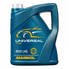 Моторна олива MANNOL UNIVERSAL 15W-40 5л (MN7405-5)