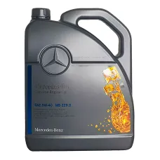 Моторна олива Mercedes-Benz Engine Oil 5W-40 MB 229.3 5л (A000989850613)