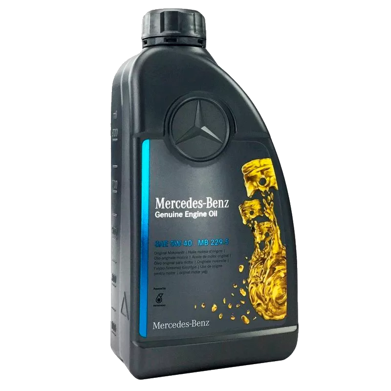 Моторна олива MERCEDES-BENZ Genuine Engine Oil MB 229.5 5W-40 1л (A000989920211AIFD)