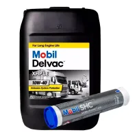 Моторна олива MOBIL DELVAC XHP ESP 10W-40 PAIL 20л + Мастило MOBILITH SHC220 0,38 кг