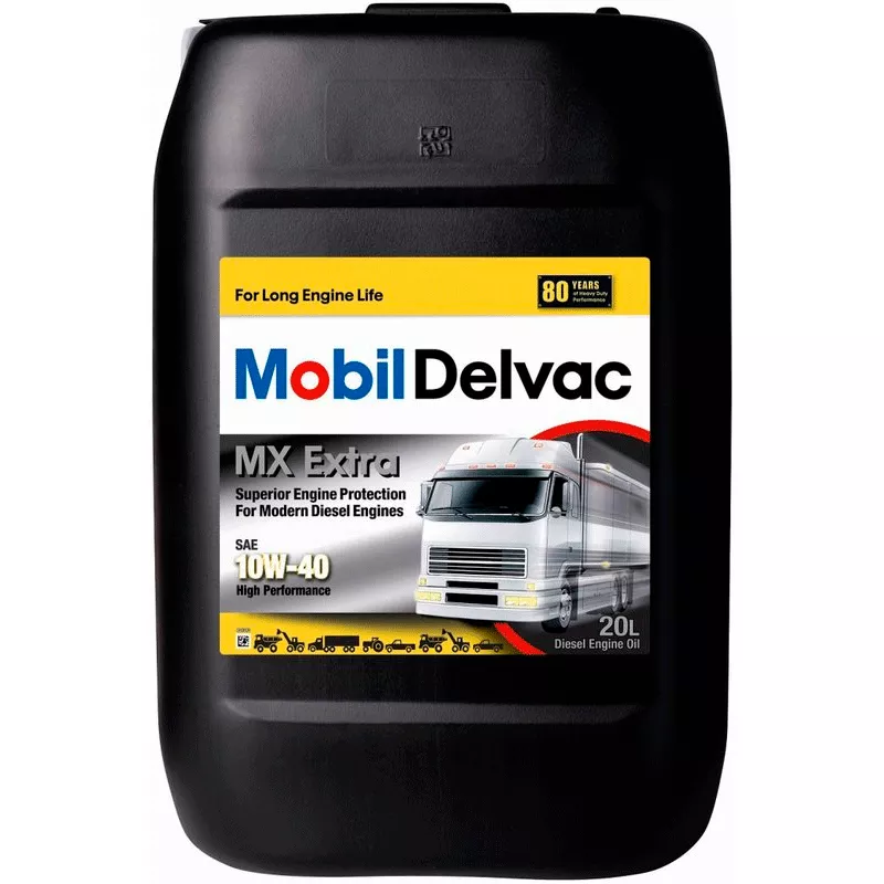 Моторна олія Mobil Delvac MX Extra 10W-40 20л (152673)