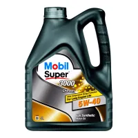 Моторна олива Mobil Super 3000 X1 Diesel 5W-40 4л (152062)
