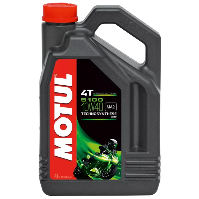 Олива моторна MOTUL 5100 4T SAE 10W50 4л (836841/104076)