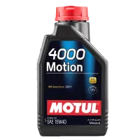 Олива моторна MOTUL 4000 Motion SAE 15W40 2л (386402)