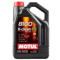 MOTUL 8100 X-CLEAN FE SAE 5W30 4л (814107)