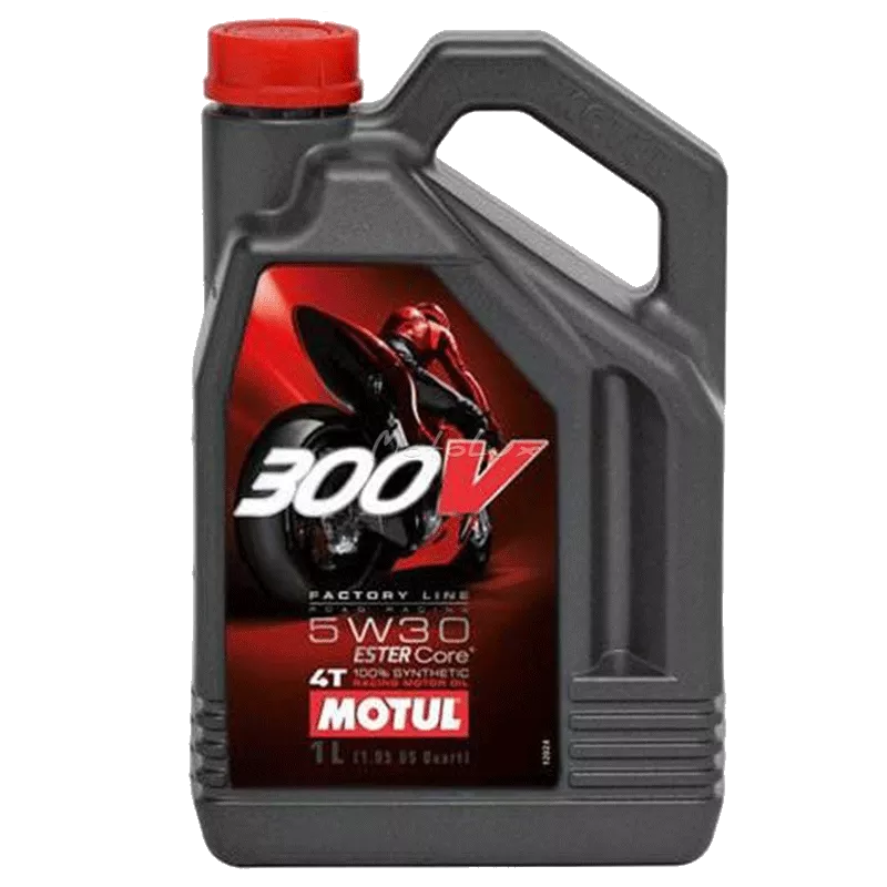 Олива моторна MOTUL 300V 4T Factory Line Road Racing SAE 5W-30 4л (835941)