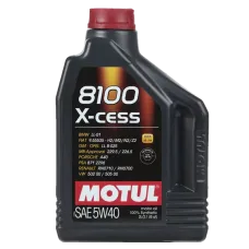 Олива моторна MOTUL 8100 X-CESS SAE 5W40 2л (368202)