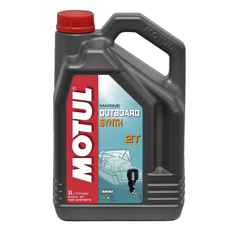 Олива моторна MOTUL Outboard Synth 2T 5л (851651)