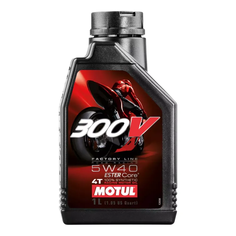 Олива моторна MOTUL 300 V 4T Factory Line Road Racing SAE 5W-40 1л (836011/104112)