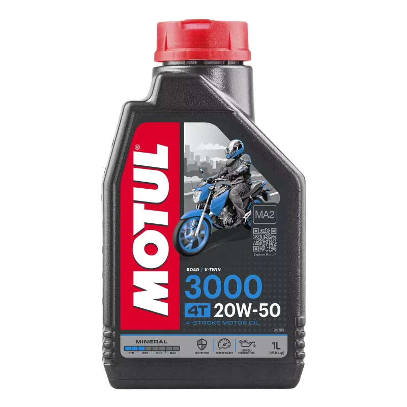 MOTUL 3000 4T SAE 20W50 1л (837011)