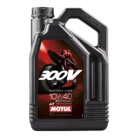 Олива моторна MOTUL 300V 4T Factory Line Road Racing SAE 10W40 4л (836141/104121)