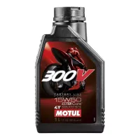 Олива моторна MOTUL 300V 4T Factory Line Road Racing SAE 15W50 1л (836211/104125)