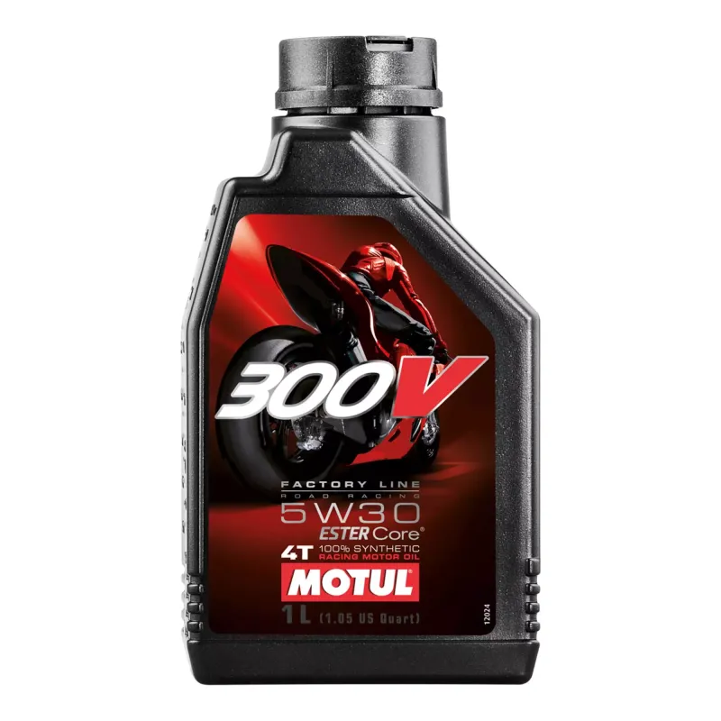 Олива моторна MOTUL 300V 4T Factory Line Road Racing SAE 5W-30 1л (835911)