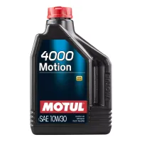 Олива моторна MOTUL 4000 Motion SAE 10W30 2л (387202)