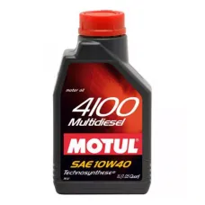 Олива моторна MOTUL 4100 Multidiesel SAE 10W40 1л (381001)