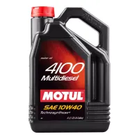 Олива моторна MOTUL 4100 Multidiesel SAE 10W40 5л (381006)