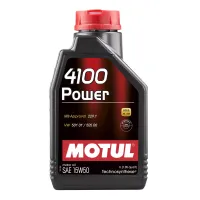Олива моторна MOTUL 4100 Power SAE 15W50 1л (386201)