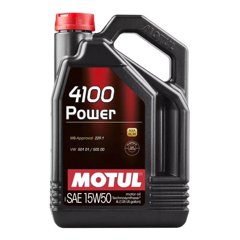 Motor oil MOTUL 4100 Power SAE 15W50 4л (386207)