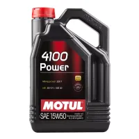 Моторна олива Motul 4100 Power 15W-50 5л (386206/100273)