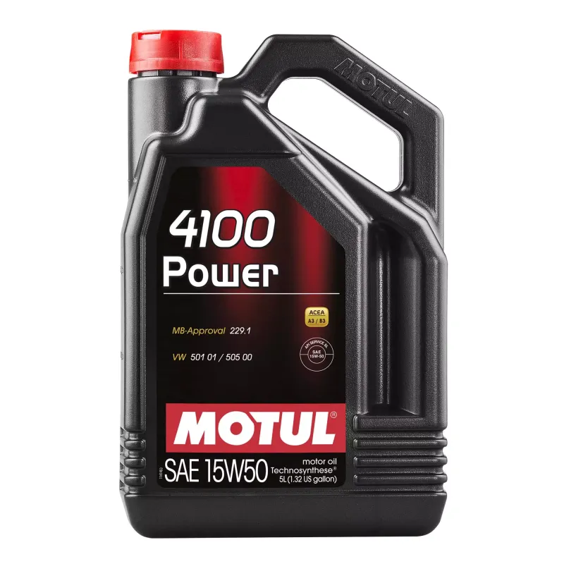 Моторна олива Motul 4100 Power 15W-50 5л (386206/100273)