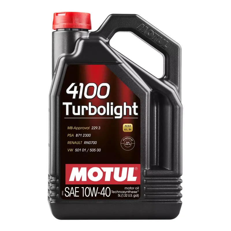 Масло моторне MOTUL 4100 Turbolight 10W-40 5л (108645)