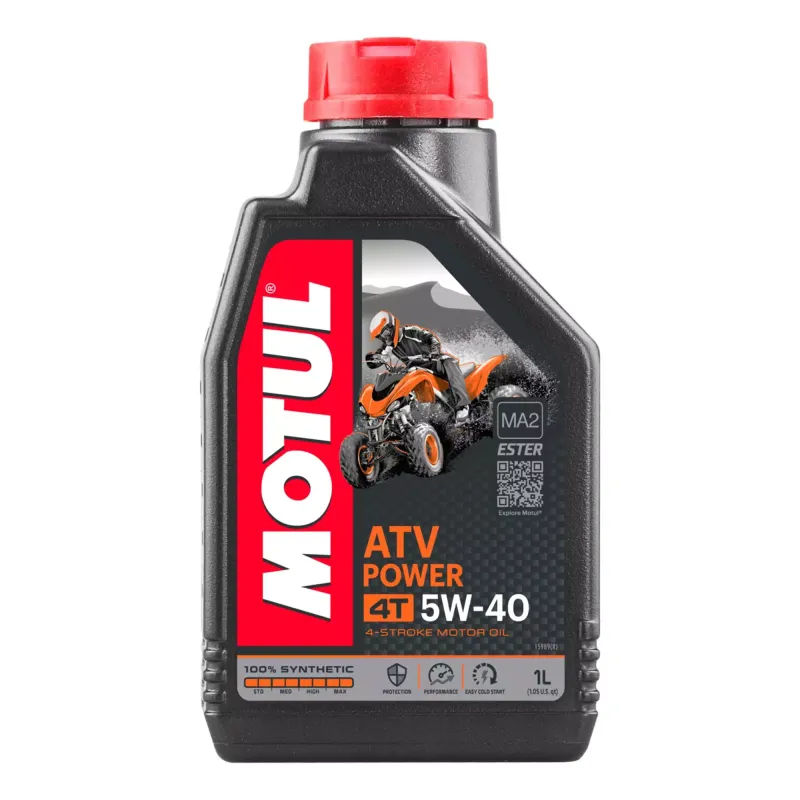 Олива моторна MOTUL 4T ATV Power SAE 5W-40 1л (850601)