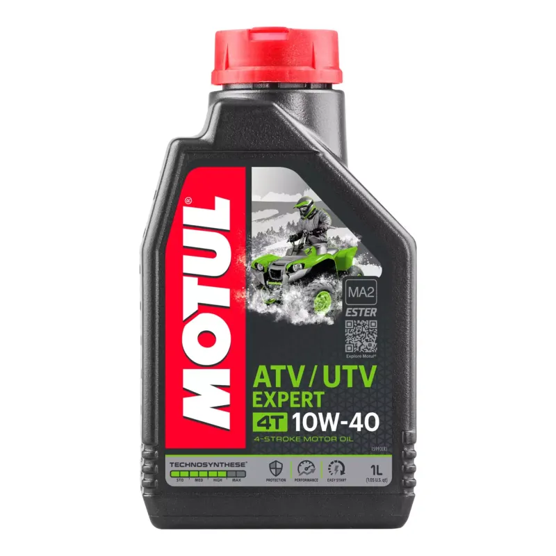 Олива моторна MOTUL 4T ATV-UTV Expert SAE 10W40 1л (851601)