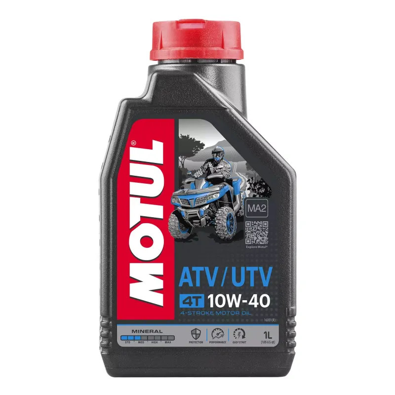 Олива моторна MOTUL 4T ATV-UTV SAE 10W40 1л (852601)