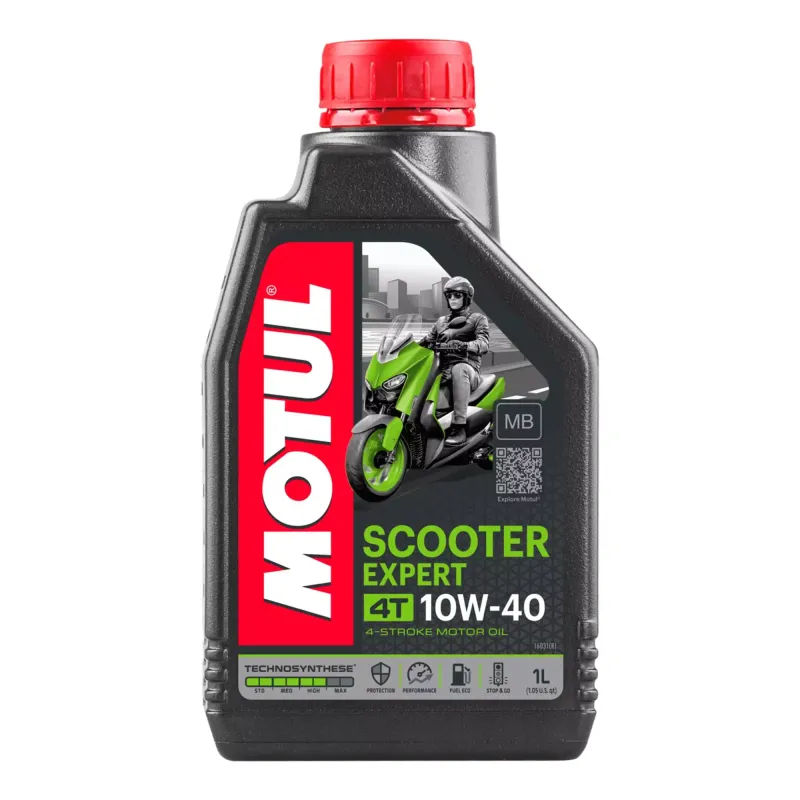 Олива моторна MOTUL Scooter 4T Expert MB SAE 10W40 MB 1л (831701)