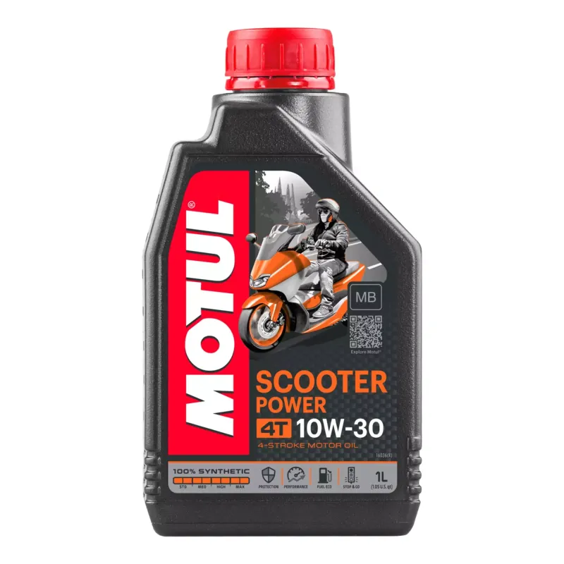 Олива моторна MOTUL Scooter 4T Power 10W30 MB 1л (832201)