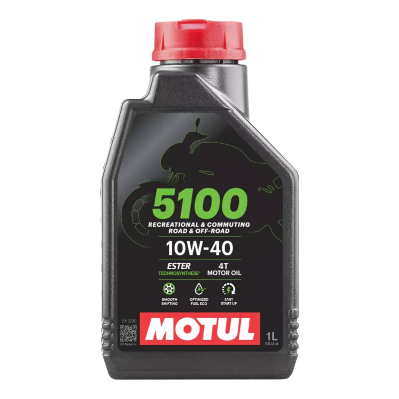 Моторна олія MOTUL 5100 4T SAE 10W40 1л (836511)