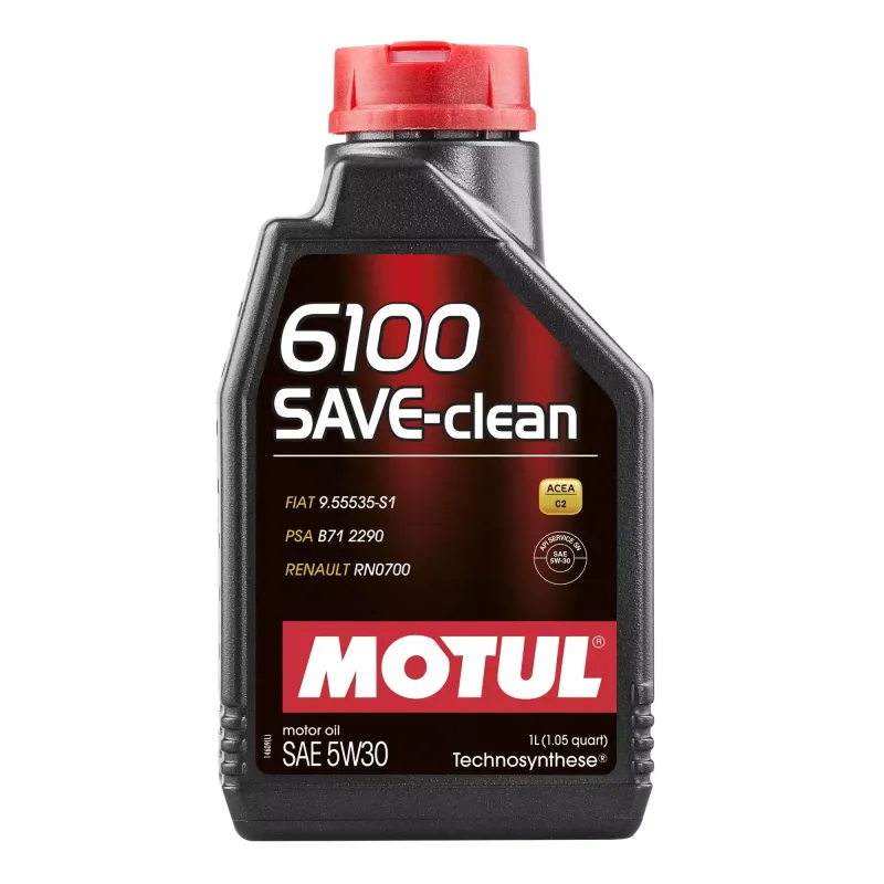 Олива моторна MOTUL 6100 Save-clean SAE 5W-30 1л (841611)