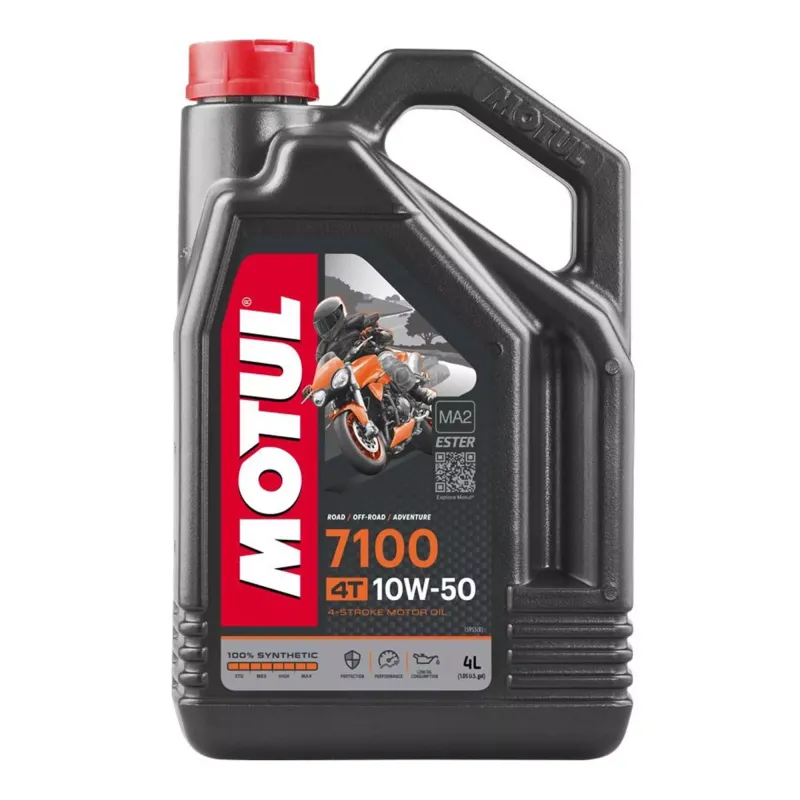 Олива моторна MOTUL 7100 4T SAE 10W50 4л (838141/104098)
