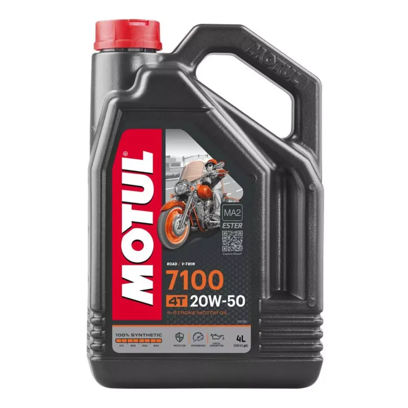 Олива моторна MOTUL 7100 4T SAE 20W50 4л (836441)