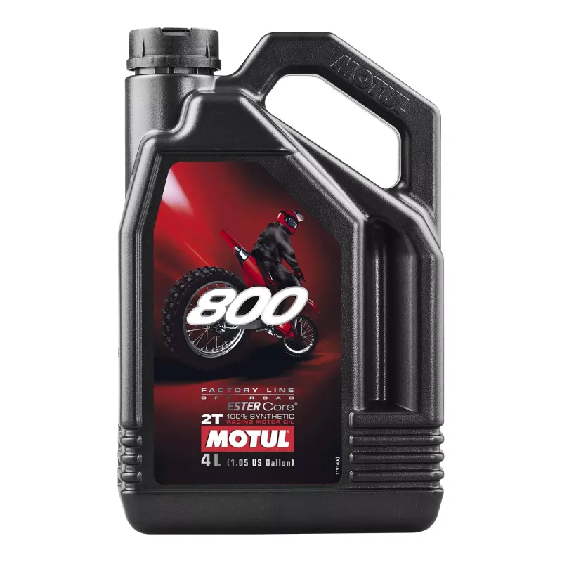Олива моторна MOTUL 800 2T Factory Line Off Road 4л (837141)