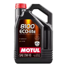 Олива моторна Motul 8100 Eco-lite SAE 0W-16, 5л (841051)