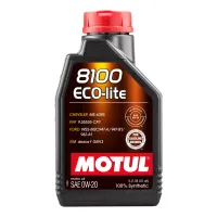 Олива моторна MOTUL 8100 Eco-lite SAE 0W20 1л (841111/108534)