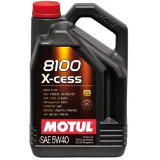 Масло моторне MOTUL 8100 X-cess 5W-40 5л (102870)